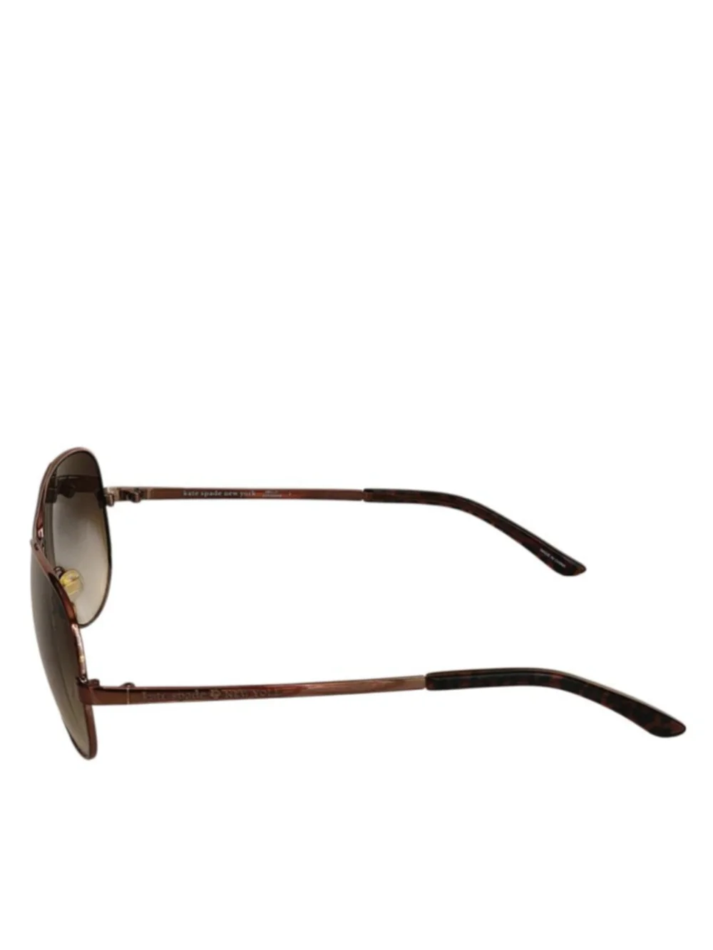 KATE SPADE Aveline Bronze Brown Aviator Sunglasses 58 mm - Picture 4 of 13